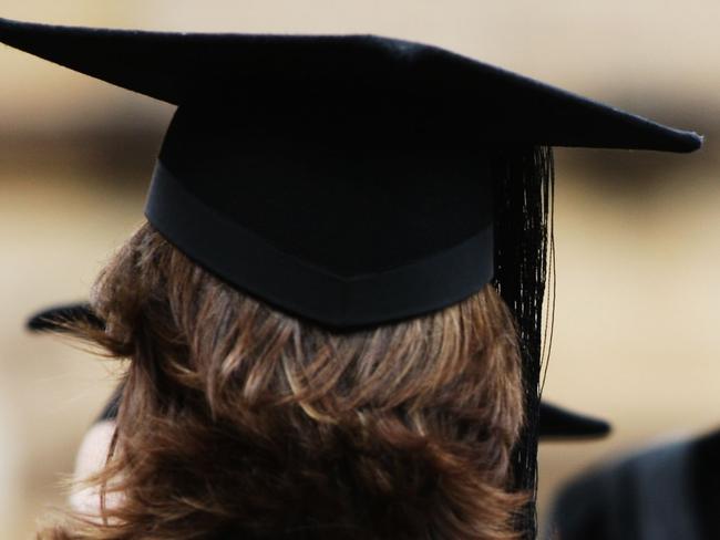 GENERICS of University of Sydney Students on graduation day.