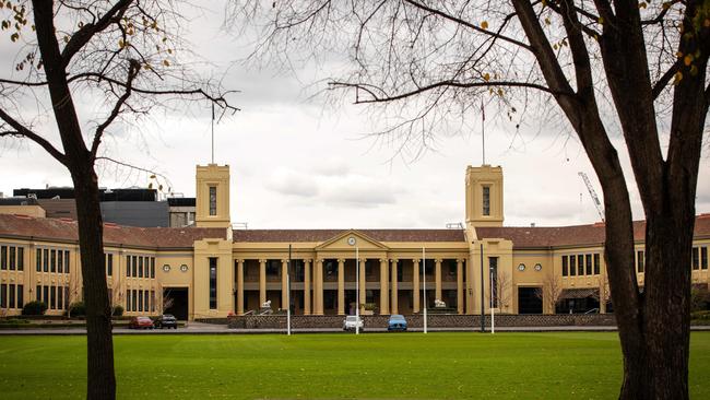 Large schools, such as Wesley College, gave fee remissions to parents of about $30m over the past two years. Picture: Mark Stewart