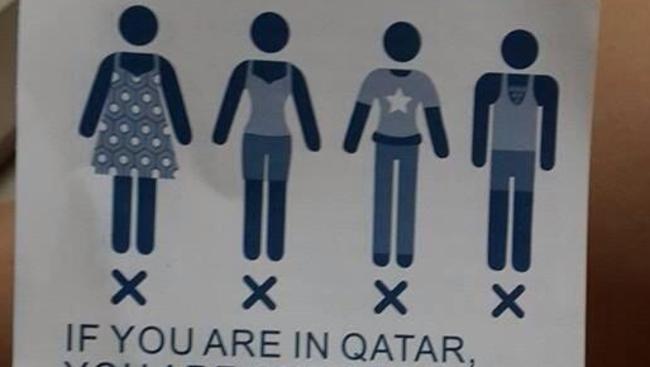Leggings are not pants, Qatar warns tourists