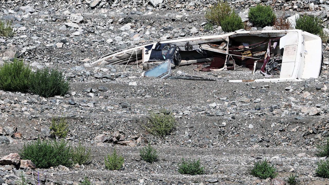 A formerly sunken boat is shown on Saddle Island on July 28, 2022 in the Lake Mead National Recreation Area, Nevada. Picture: Ethan Miller/Getty Images/AFP