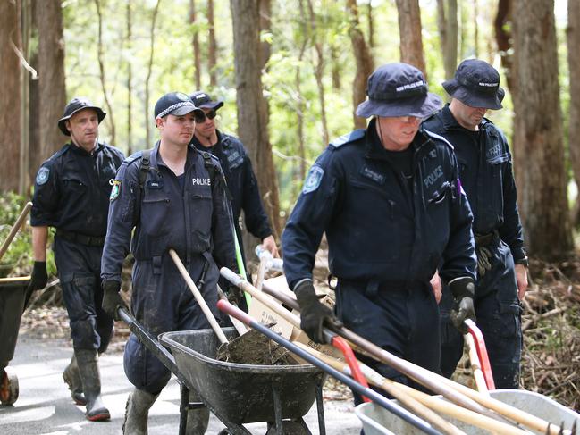 Authorities have spent the past month searching bushland and waterways for William Tyrrell’s remains. Picture: NCA NewsWire/Peter Lorimer