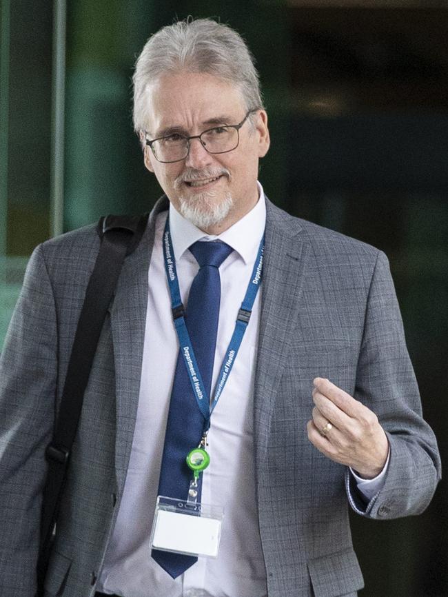 Acting director general of Queensland Health Shaun Drummond. Picture: Matthew Poon