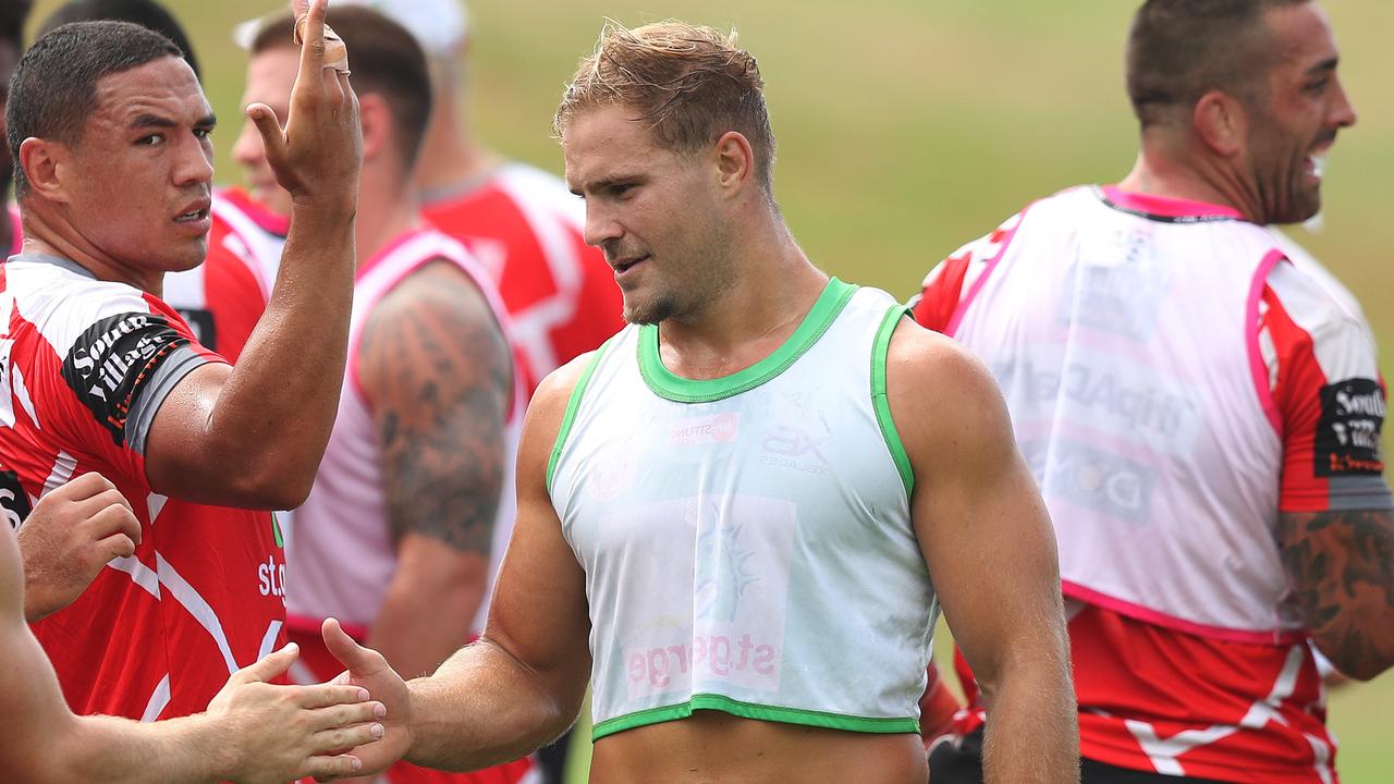 Jack de Belin remains stood down after losing his Federal Court case against the NRL. Picture: Brett Costello