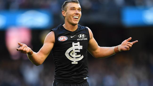 Can the Blues land another big gun to support co-captain Patrick Cripps? Picture: AAP Image/Julian Smith.