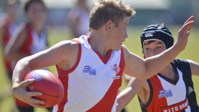 Harry Grant made the Gold Coast Suns academy. Picture: Luka Kauzlaric / The Observer