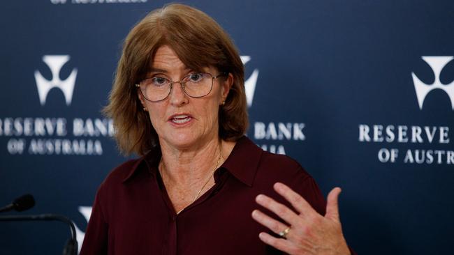 RBA governor Michele Bullock is expected to confirm once again on Tuesday that the central bank’s board took time to debate a further interest-rate increase. Picture: NCA NewsWire / Nikki Short