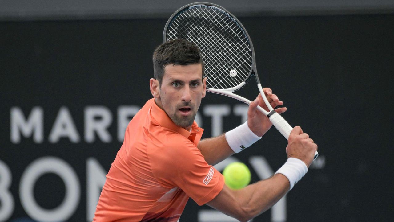 Djokovic says he has moved on from last year’s fiasco where he was deported from Australia. (Photo by Brenton EDWARDS / AFP)