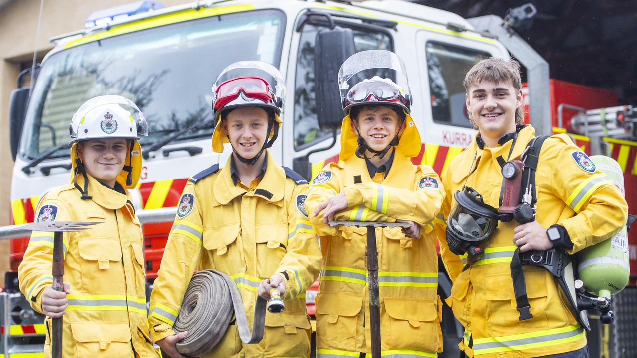 Brave teens ready to fight fires