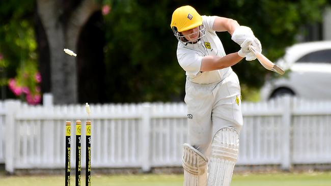 West batsman Rex Tooley. Picture: John Gass