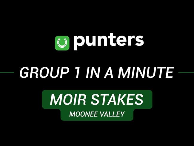 Moir Stakes  -  Group 1 in a Minute | Punters