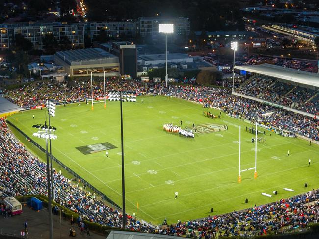 Cops assaulted in wild brawl at NRL match
