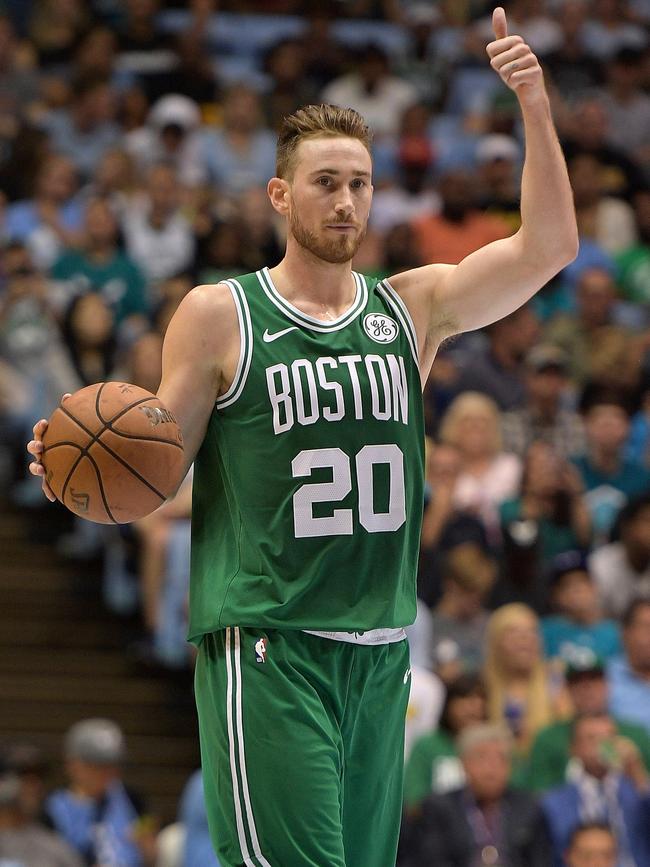 Gordon Hayward back in action for Boston.