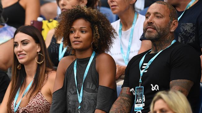 Toby Mitchell at the 2019 Australian Open. Picture: AAP