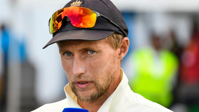 England captain Joe Root, who has appointed outgoing Adelaide Cricket Club coach Shaun Seigert to be his academy’s high-performance director. Picture: Randy Brooks/AFP