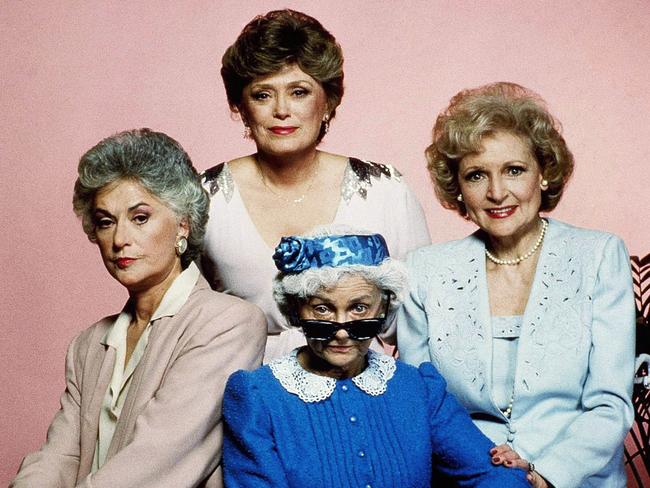 The Golden Girls: Bea Arthur, Rue McClanahan, Betty White and Estelle Getty.