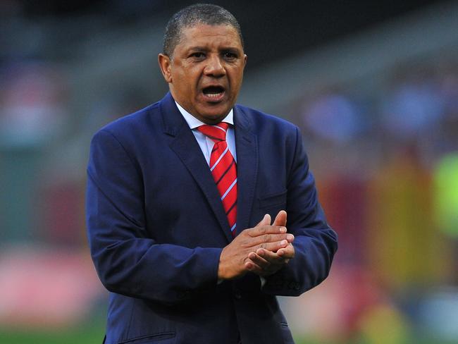 CAPE TOWN, SOUTH AFRICA - JUNE 06: Allister Coetzee, coach of the Stormers prior the Super Rugby match between DHL Stormers and Emirates Lions at DHL Newlands Stadium on June 06, 2015 in Cape Town, South Africa. (Photo by Ashley Vlotman/Gallo Images/Getty Images)