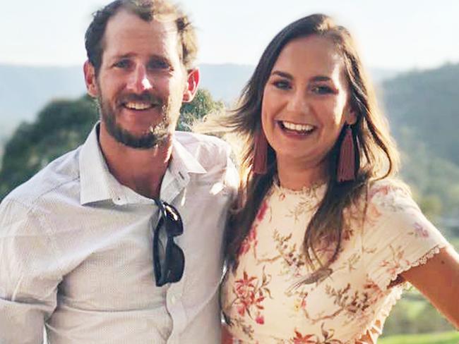 Facebook image of Matty Field and Kate Leadbetter were killed by an out of control car when walking their dog at Alexandra Hills.