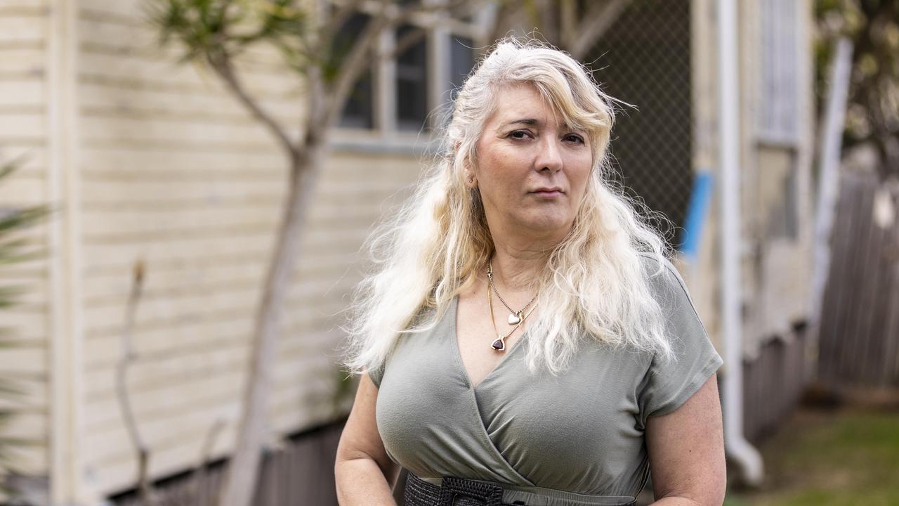 Connie Cicchini's rental in Brisbane before it was demolished.