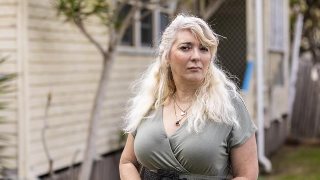 Connie Cicchini's rental in Brisbane before it was demolished.