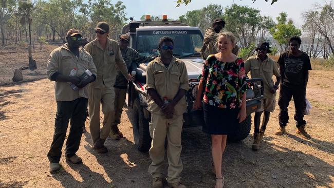 Environment Minister Sussan Ley in Jaibaru. Picture: Supplied