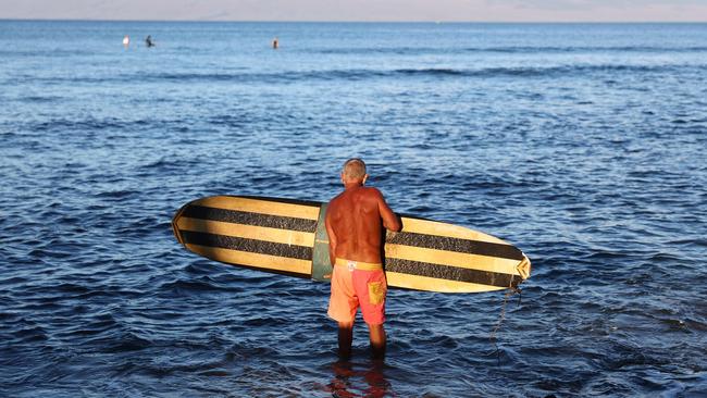 The Hawaii islands may not be big enough as Endeavour rivals <b>Peter Hearl</b><span id="U7227461978773VD"/> and Bill Wavish both holiday there. Picture: Getty Images