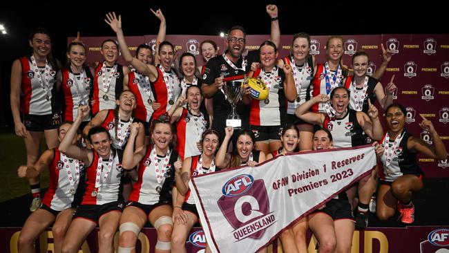 Morningside Panthers won the QFAW Div 1 reserves grand final. Picture: Supplied