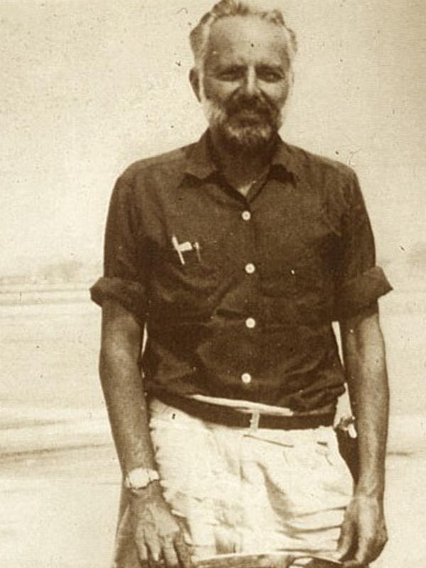 Adventurer and oil millionaire Tom Slick, in the 1950s.