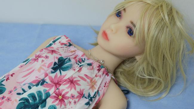 A Tyabb man has faced court about ABF intercepted a childlike sex doll package he ordered online from China.