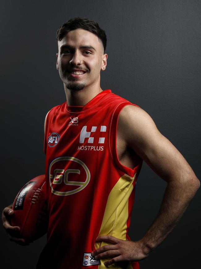 Gold Coast draftee Izak Rankine. Picture: Getty Images