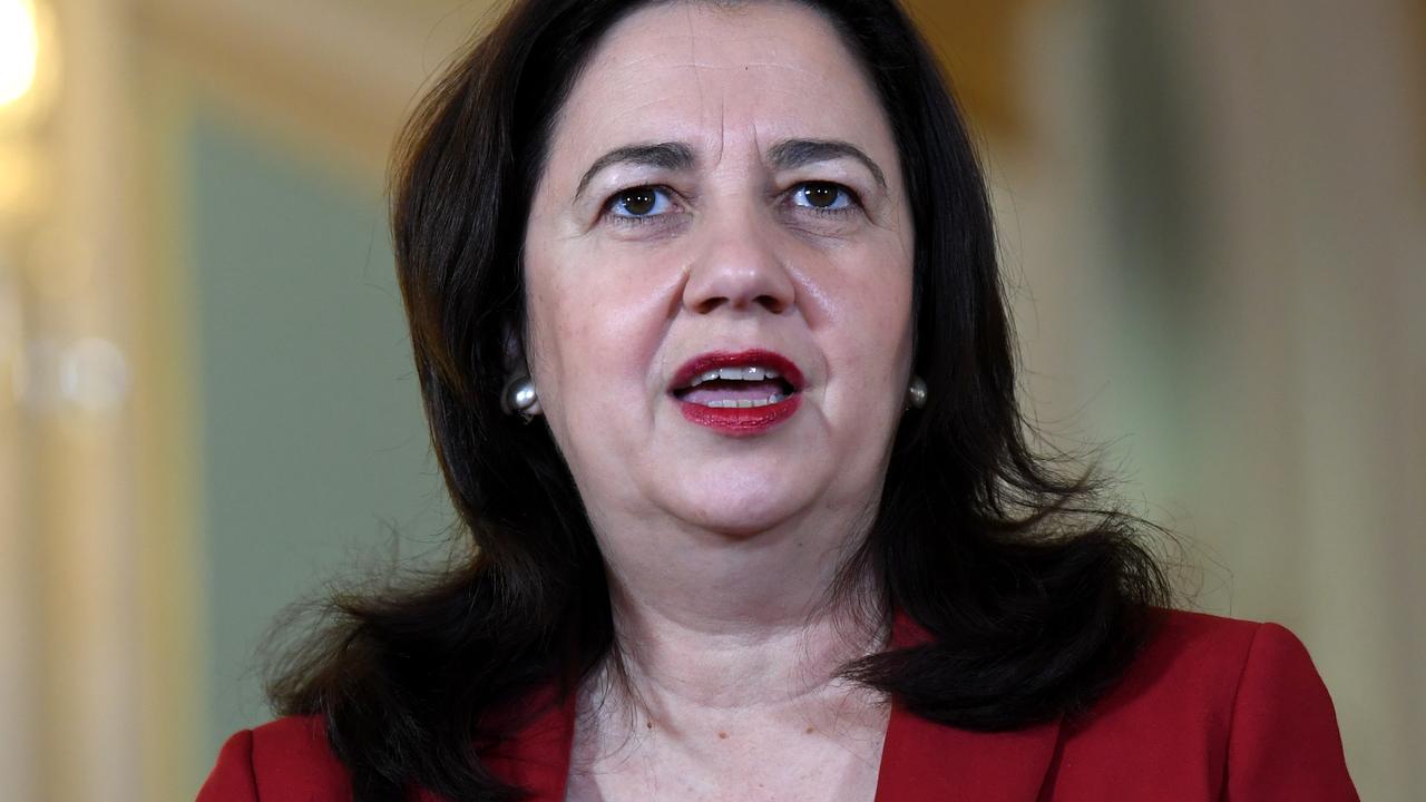 Queensland Premier Annastacia Palaszczuk has shut down any talk of a Queensland border reopening. Picture: Dan Peled/NCA NewsWire