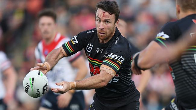 James Maloney was at the centre of everything for Penrith. Image: Brett Costello