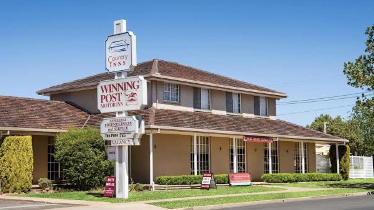 The incident took place at The Winning Post Inn in Mudgee.