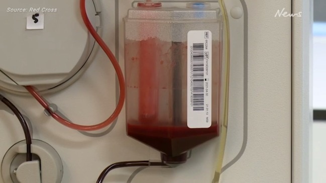 Plasma from blood donation