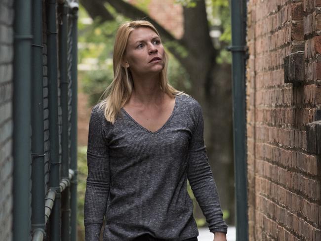 Claire Danes as Carrie Mathison in <i>Homeland</i>.