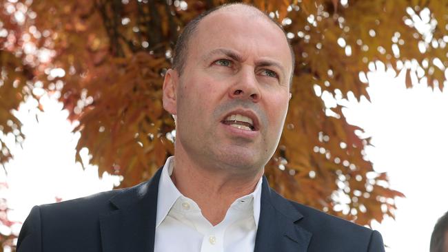 Treasurer Josh Frydenberg. Picture: NCA NewsWire / Gary Ramage