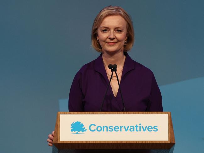 New Conservative Party leader and Britain's new Prime Minister Liz Truss. Picture: AFP.