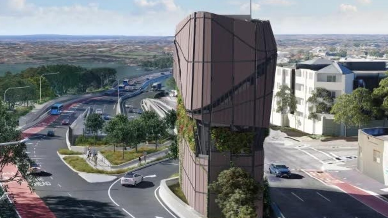 The next giant exhaust stack to grace Sydney’s motorway network has been unveiled. Picture: Studio Chris Fox