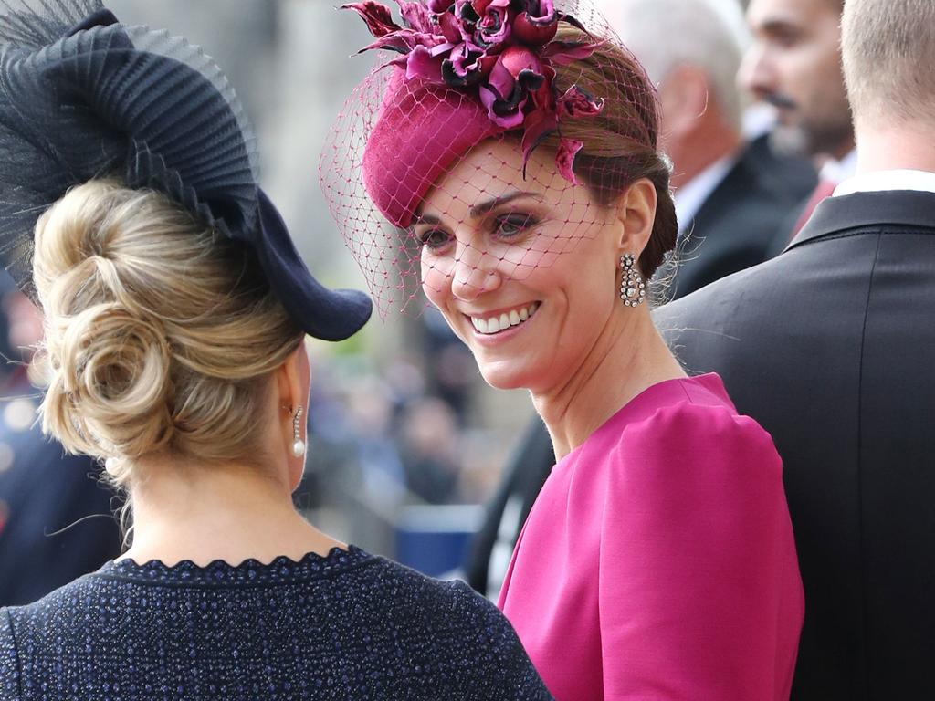 Sophie with Catherine, Duchess of Cambridge, whom she shares a close bond with. Picture: Gareth Fuller/WPA Pool/Getty Images