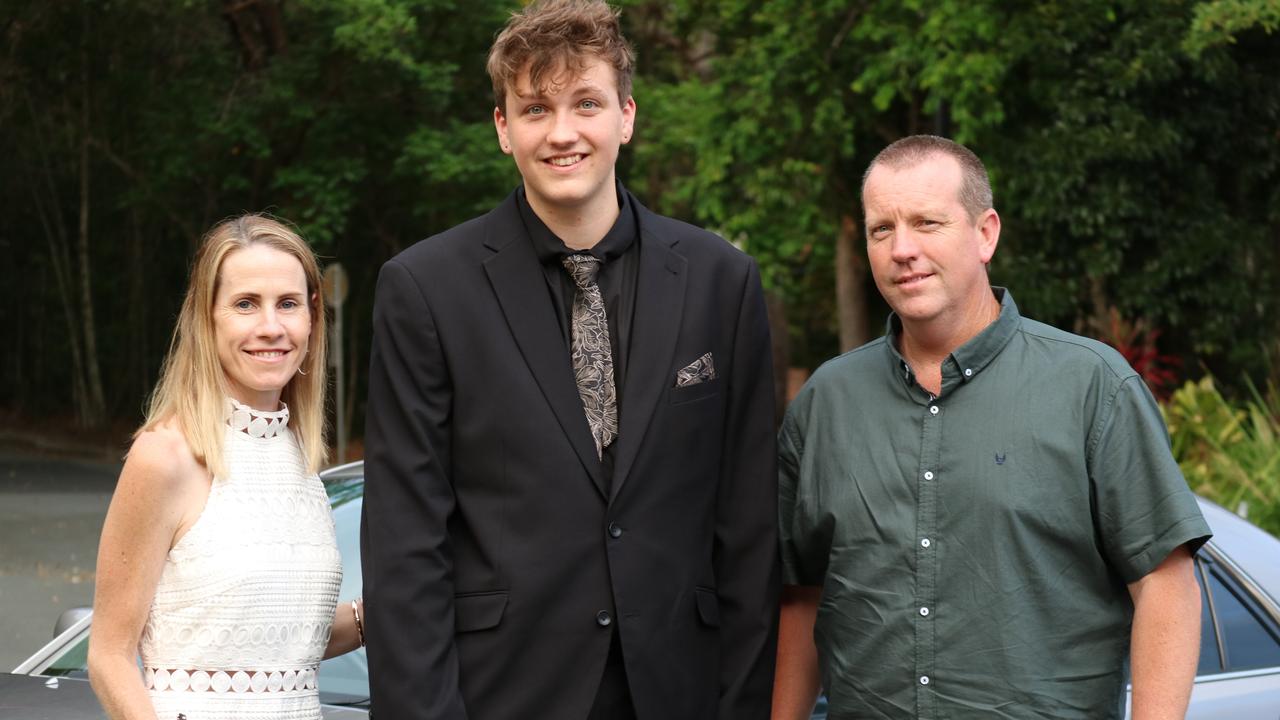 Melinda Hammond, Luke Facer and Brad Hammond. Picture: Letea Cavander