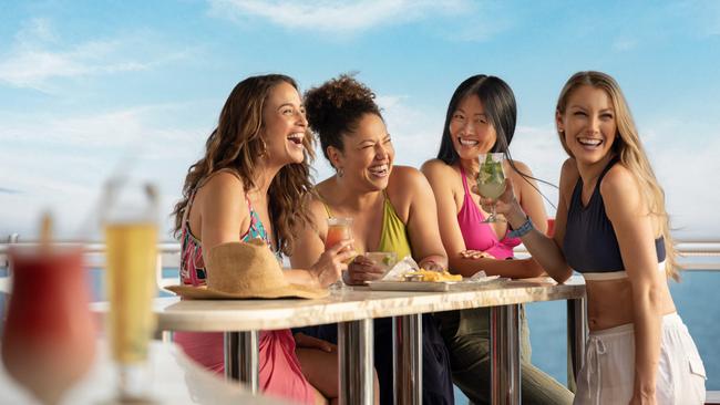 Millennials are the most enthusiastic about planning a cruise holiday, with 81 per cent of cruise travellers aged 29 to 44 planning to cruise again. Picture: Princess Cruises/Supplied.