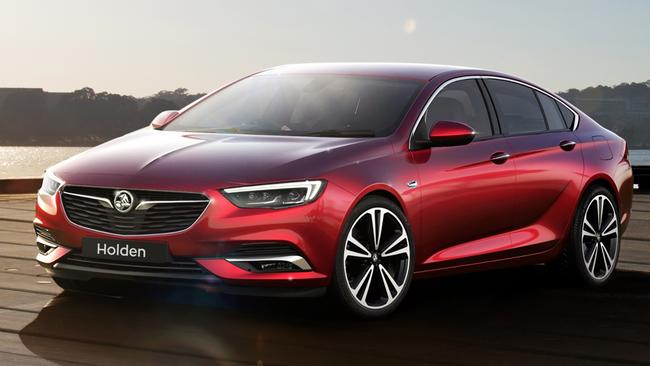 The 2018 Holden Commodore was designed in Germany.