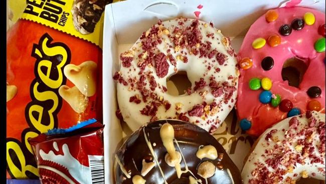 Elmore Bakery, near Rochester, knows how to celebrate National Donut Day. Picture: Facebook