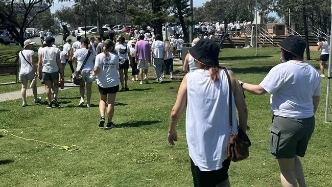 Walk for Balin two year anniversary at the Kawana Surf Club, 2024. Picture – Madeline Grace.