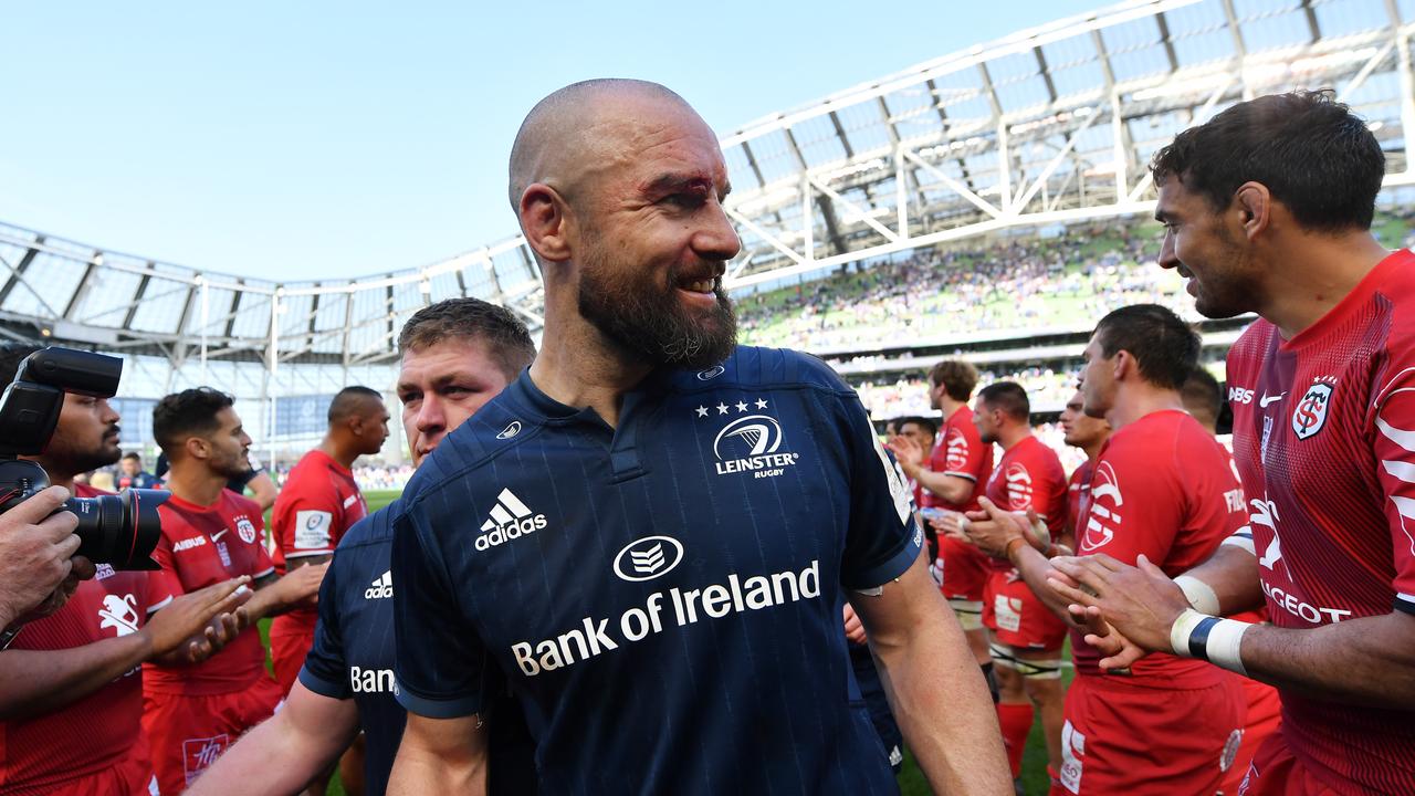 Former Wallaby Scott Fardy has helped lead Leinster into another European Champions Cup final.