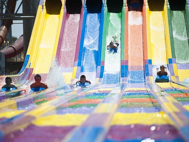 Lucky lifeguards score first slip on the new Wet’n’Wild rides | Daily ...