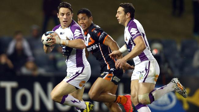 Cronk was instrumental in the Storm’s defeat of Wests Tigers.