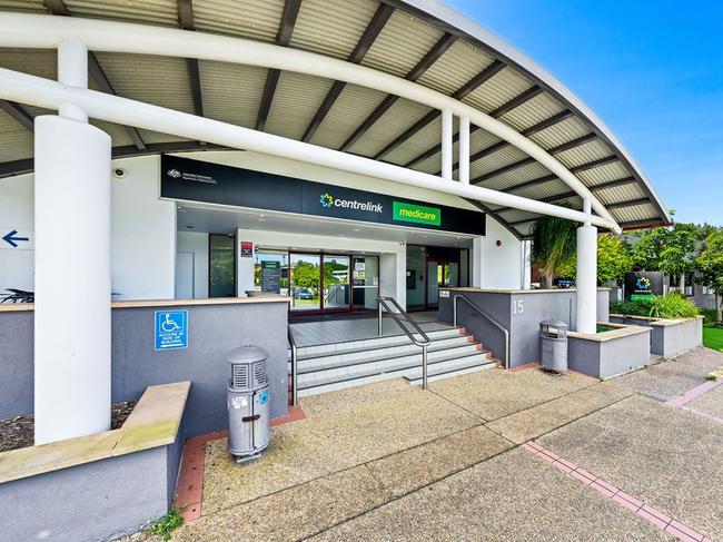 Four office buildings in central Southport are on the market, including the home of Centrelink. Picture: Supplied