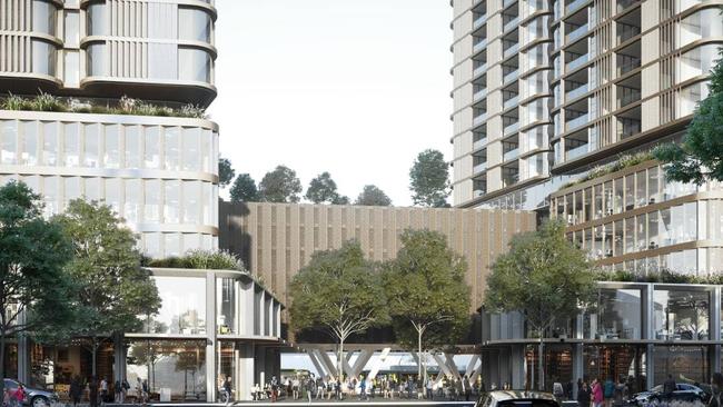 Plans for the site include an office building and two apartment blocks. Picture: Doma Group.