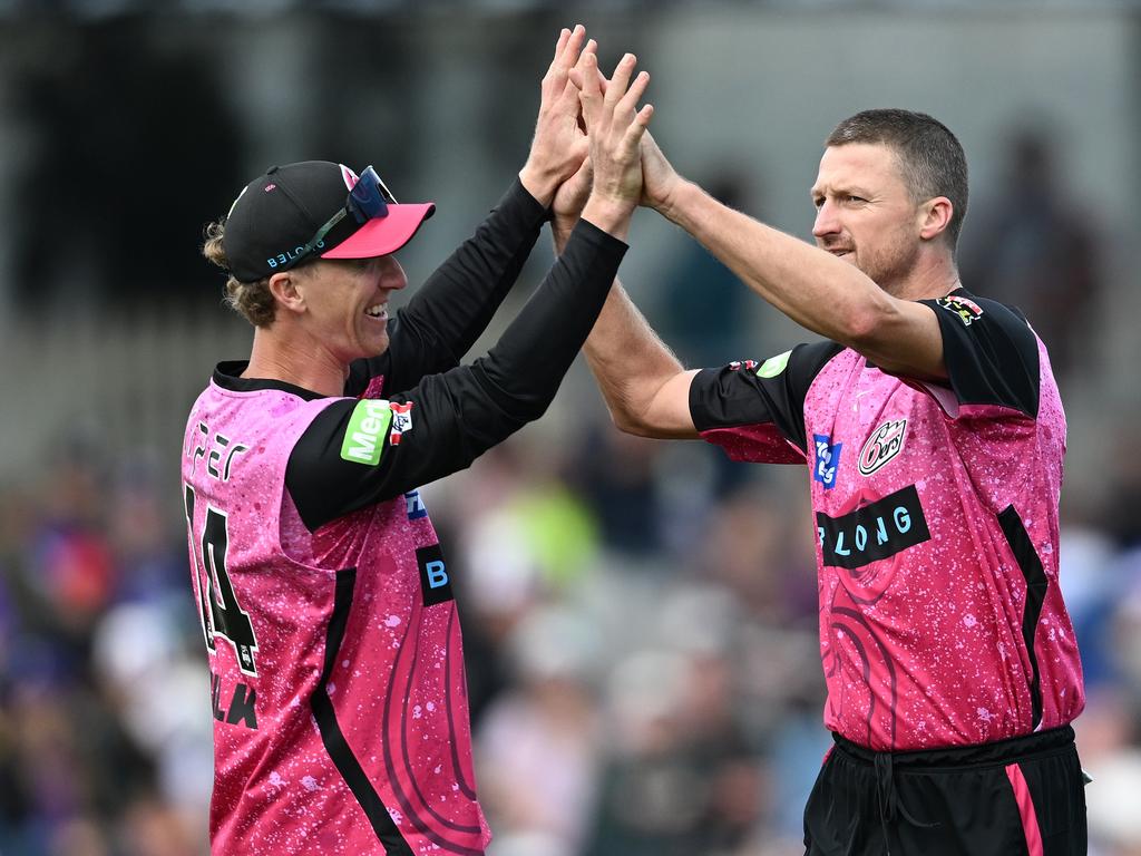 Jackson Bird priduced career-best figures for the Sixers. Picture: Getty Images