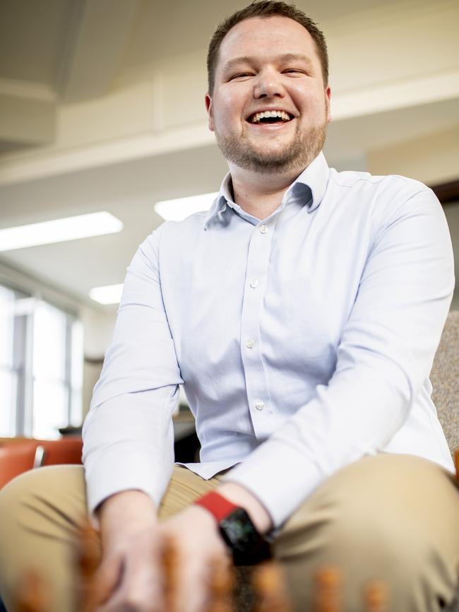 Enterprize Tasmania CEO Casey Farell has received $175k to help boost innovation. Picture Eddie Safarik
